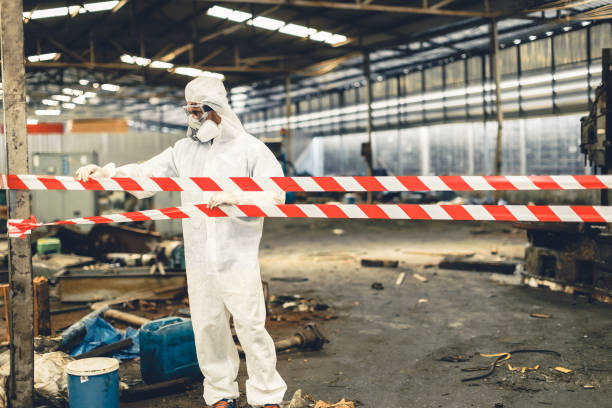 Professional Crime Scene Cleanup technician working in Winnebago, IL
